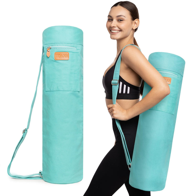 UDANA Turquoise Yoga Mat Bag for Women and Men