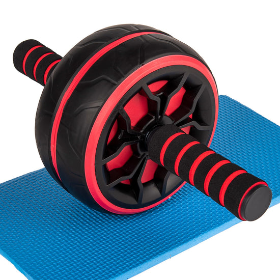 Ab Roller WheelAb Workout EquipmentHome Gym Equipment for Abdominal & Core Strength TrainingWider Ab Machine with Knee Pad AccessoriesNo Noise Ab Wheel for Men & Women Abdominal