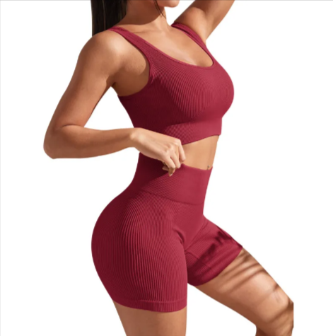 Seamless Yoga Fitness Set for Women