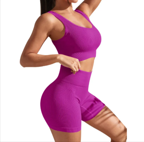 Seamless Yoga Fitness Set for Women