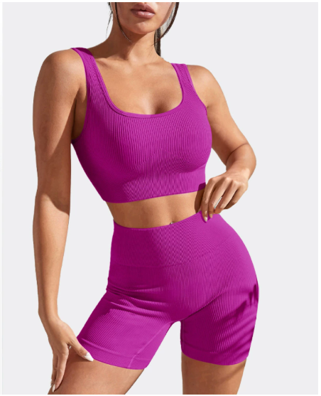 Seamless Yoga Fitness Set for Women