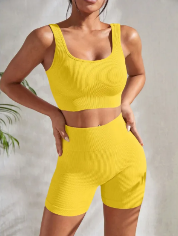 Seamless Yoga Fitness Set for Women