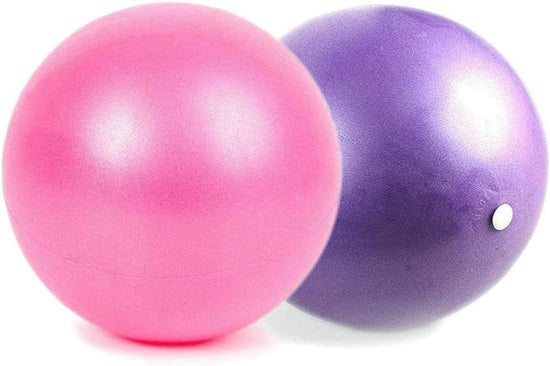 Vizuioer nononfish Mini Exercise Barre Ball for YogaPilates Stability Exercise Home Workout Core Training and Physical Therapy Small Bender Ball 9 Inch with Inflatable Straw